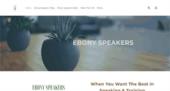 Desktop Screenshot of ebonyspeakers.com