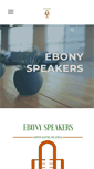 Mobile Screenshot of ebonyspeakers.com